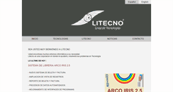 Desktop Screenshot of litecno.com