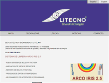 Tablet Screenshot of litecno.com